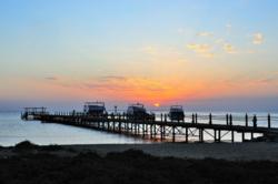 Wadi Gimal - Boats Sunset